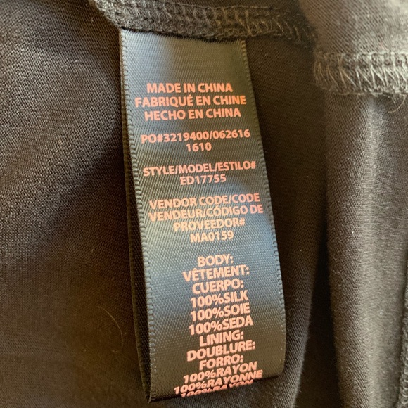 NWOT Ella Moss Ansel Print Silk Midi Dress Sz S - Picture 5 of 8